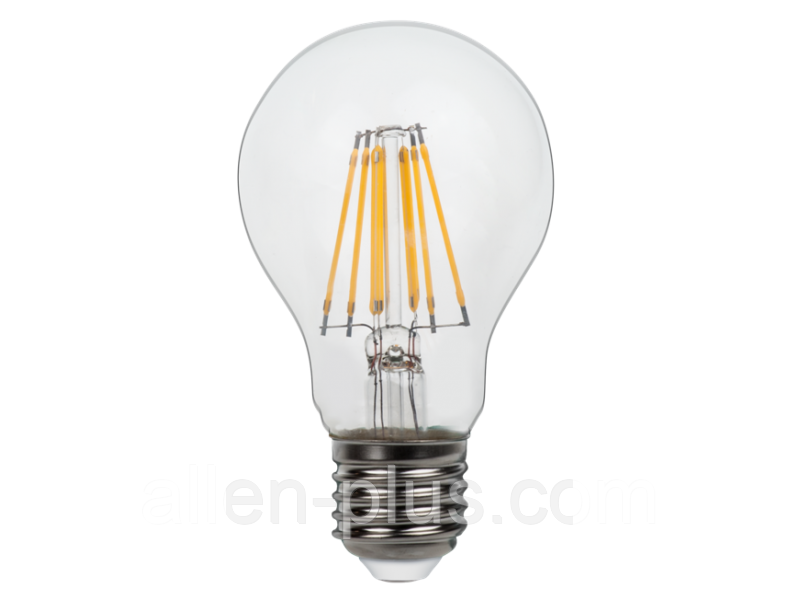 Филаментная світлодіодна лампа Luxel 072-N A60(filament) 7W E27 4000K