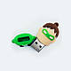 USB флешка 4 ГБ Super Hero Green Lantern, фото 4