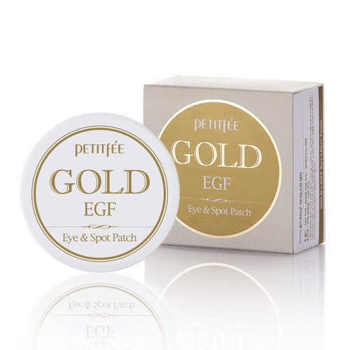 PETITFEE Gold & EGF Eye & Spot Patch Гідрогелеві патчі для очей із золотом і EGF 60 шт. + 30 точкових патчів