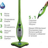 Парова швабра H2O Mop X5 — сила пари