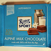 Ritter Sport Alpine Milk Chocolate 100 гр
