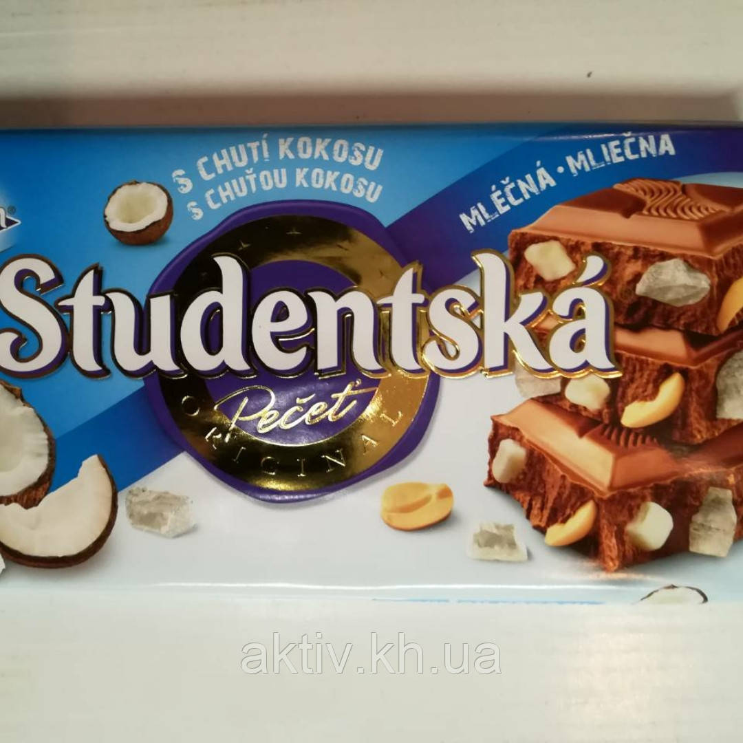 Studentska кокос и арахис 180 гр