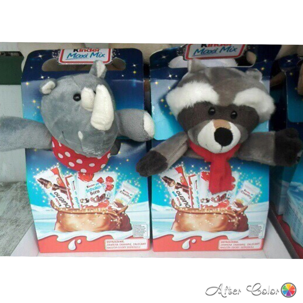 Новогодний набор сладостей Kinder Maxi Mix c мягкой игрушкой (олень), 133 гр. - фото 3 - id-p611529693