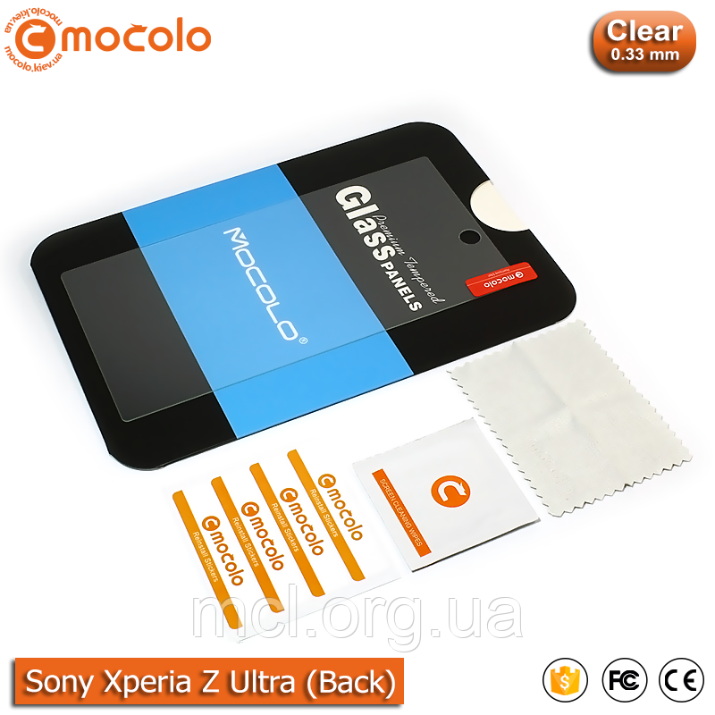 Захисне скло Mocolo Sony Xperia Z Ultra XL39h (Back)