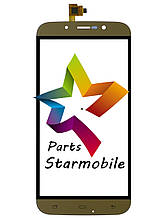 Оригінальний Сенсор (Тачскрін) для KIANO ELEGANCE 5.5 (Золотий)