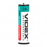 Комплект акумуляторів (4 шт.) Videx HR06/AA 1.2V 2700 mAh NI-MH (Уцінка), фото 4