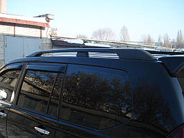 Рейлінги на дах Toyota Land Cruiser Prado 120 2003-2009 чорні