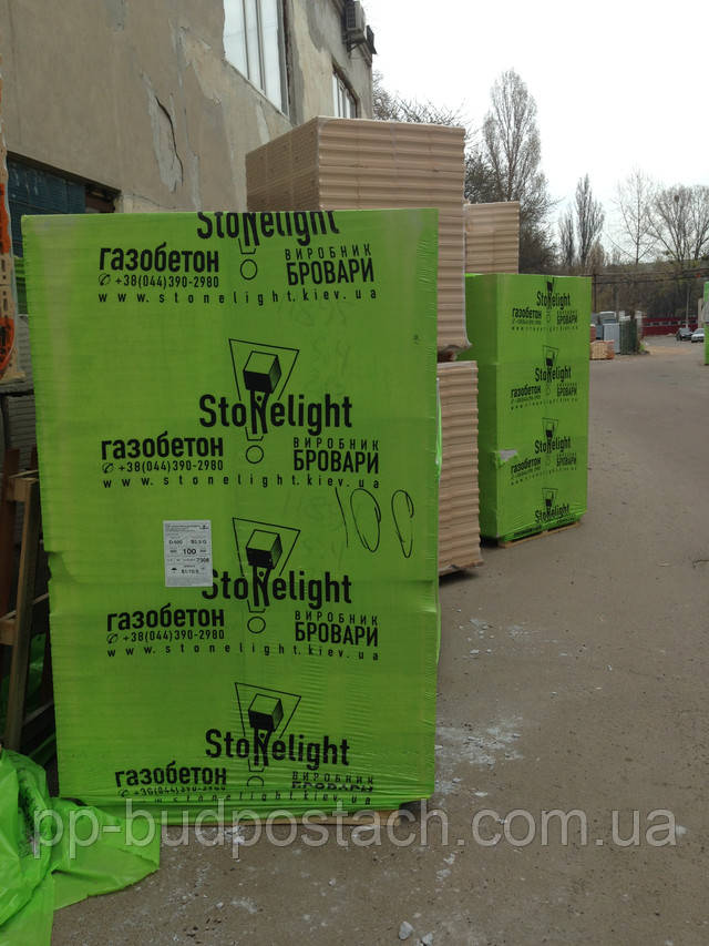 Газобетон стоунлайт фото Блок гладкий Stonelight (Стоунлайт)