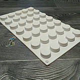 Форма силіконова для євро-десертів Micro Round, фото 2