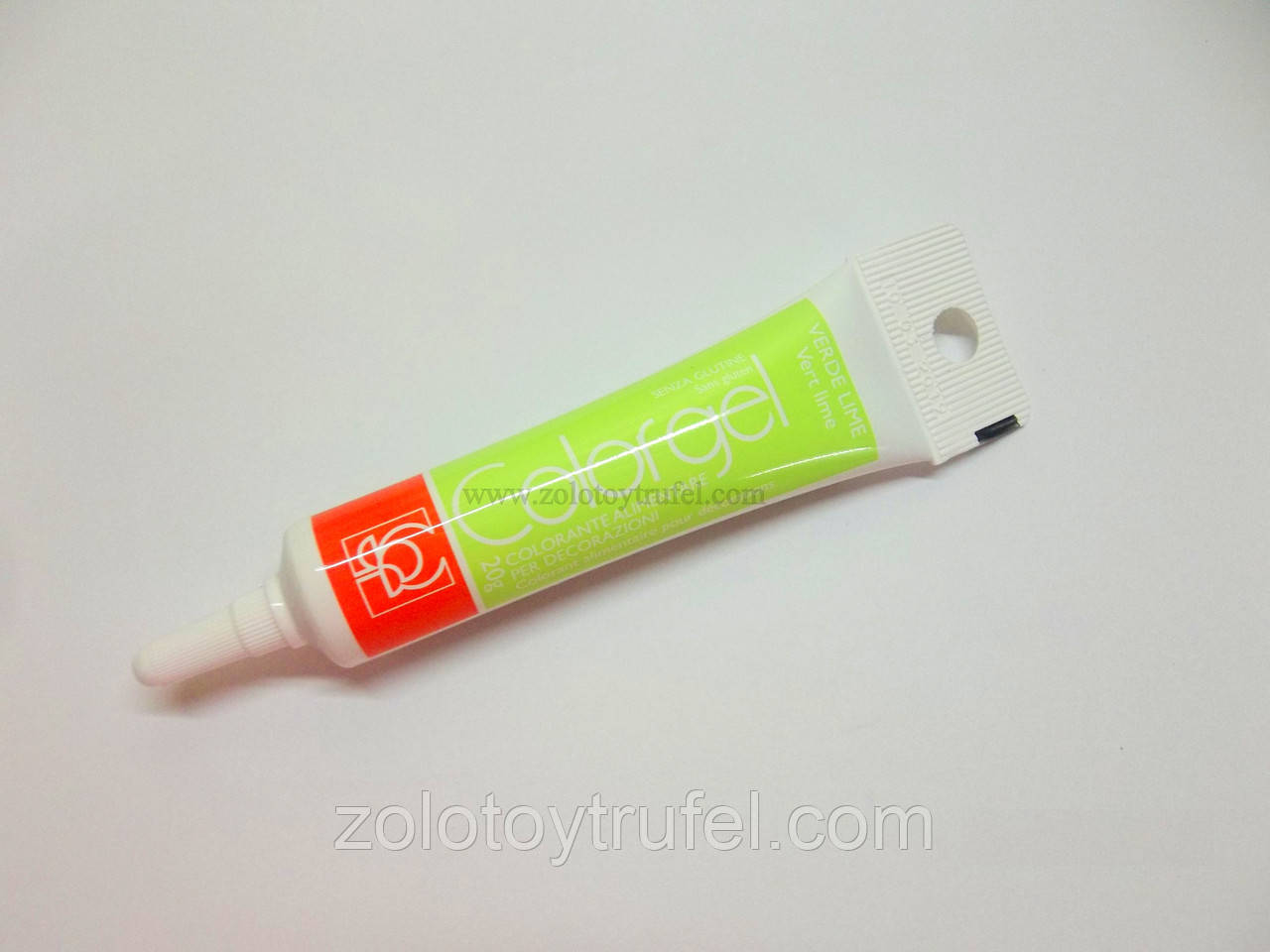 Барвник гелевий "Світло-зелений (Verde Lime)" 20 г ТМ "Modecor"