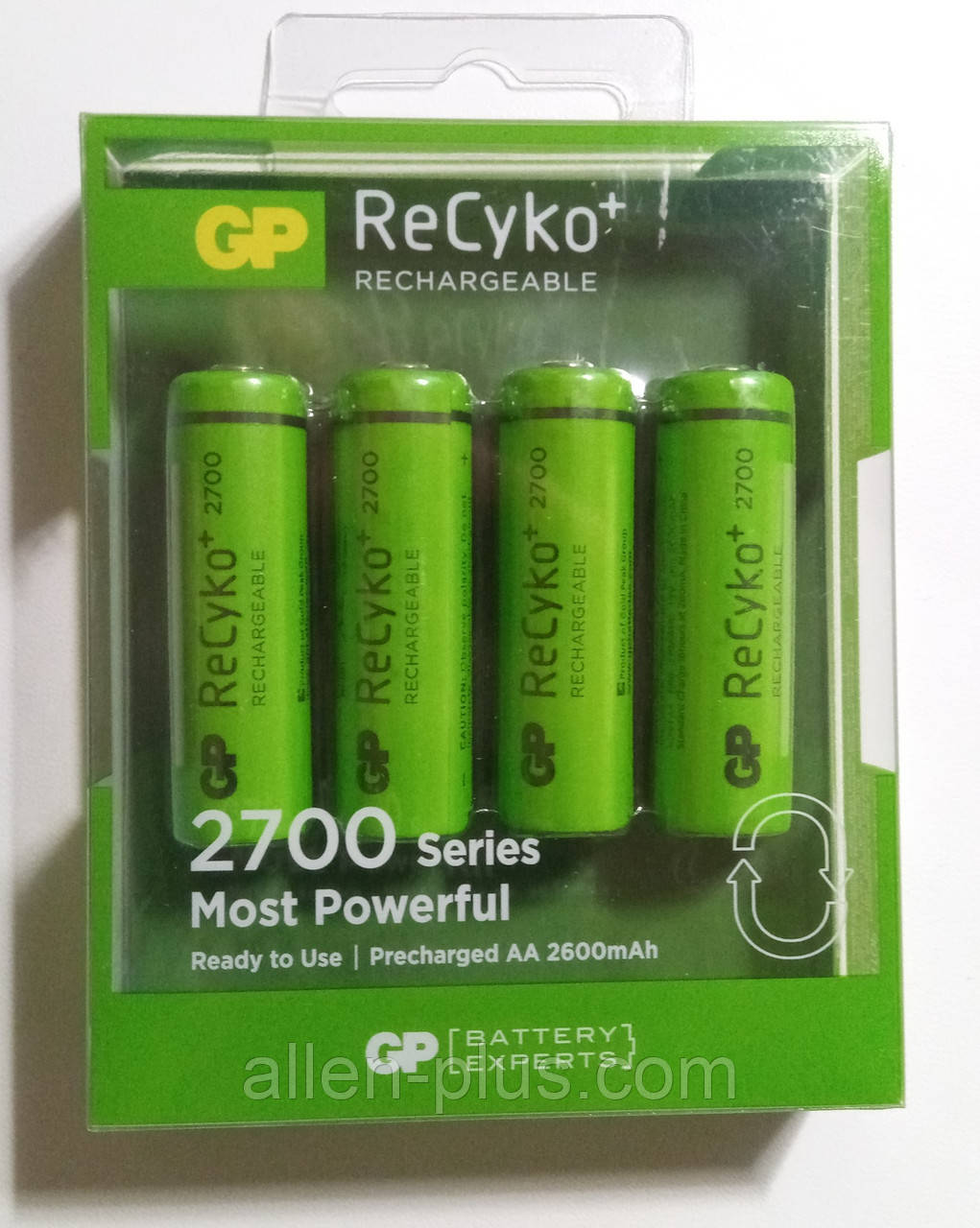 Акумулятор GP ReCyko+ АА 1.2 V 2700mAh Ni-MH
