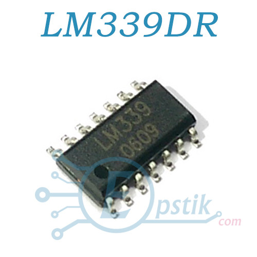 LM339DR 4-х канальний компаратор SOP14