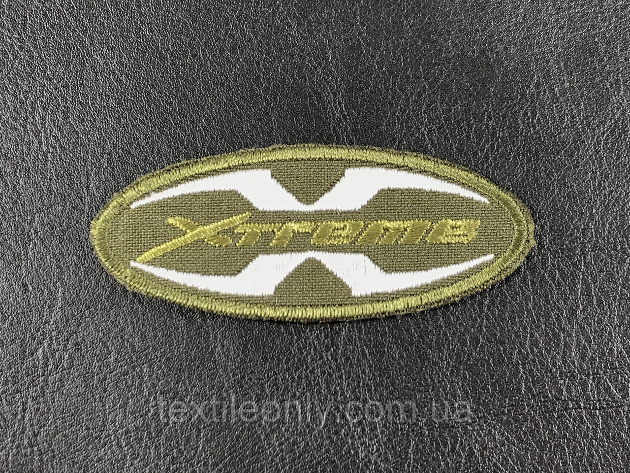 Нашивка Xtreme колір хакі 70x30 мм