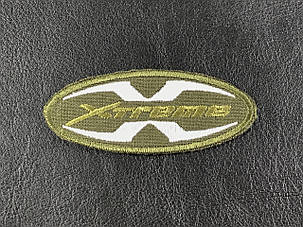Нашивка Xtreme колір хакі 70x30 мм, фото 1