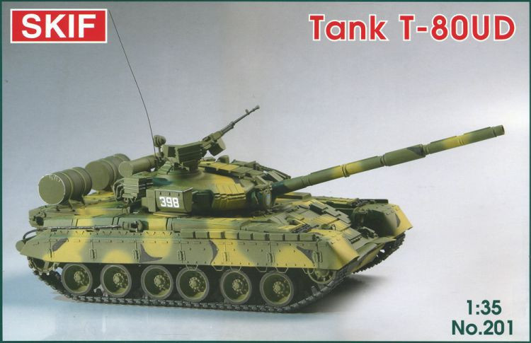 Сборная модель SKIF Танк Т-80УД "Береза" 1:35 (МК201) - фото 1 - id-p612012867