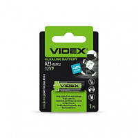 Батарейка лужна VIDEX А23/Е23А 12 V 1 pc BLISTER CARD (12/240)