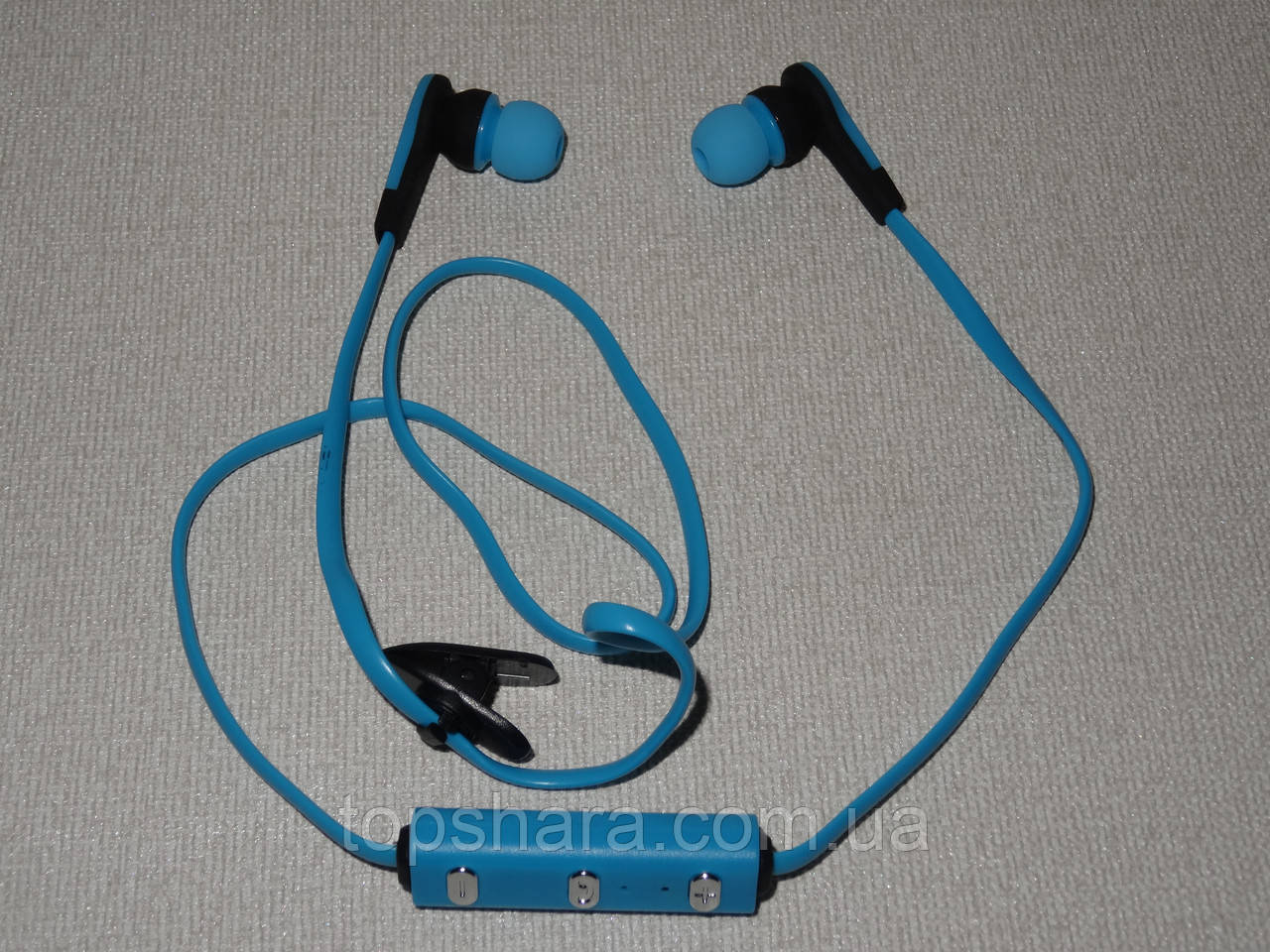 Навушники гарнітура Bluetooth sport Nike MS-B4 сині, фото 1