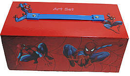 Набір для малювання прямокутний"Людина-павук" 54 предмета