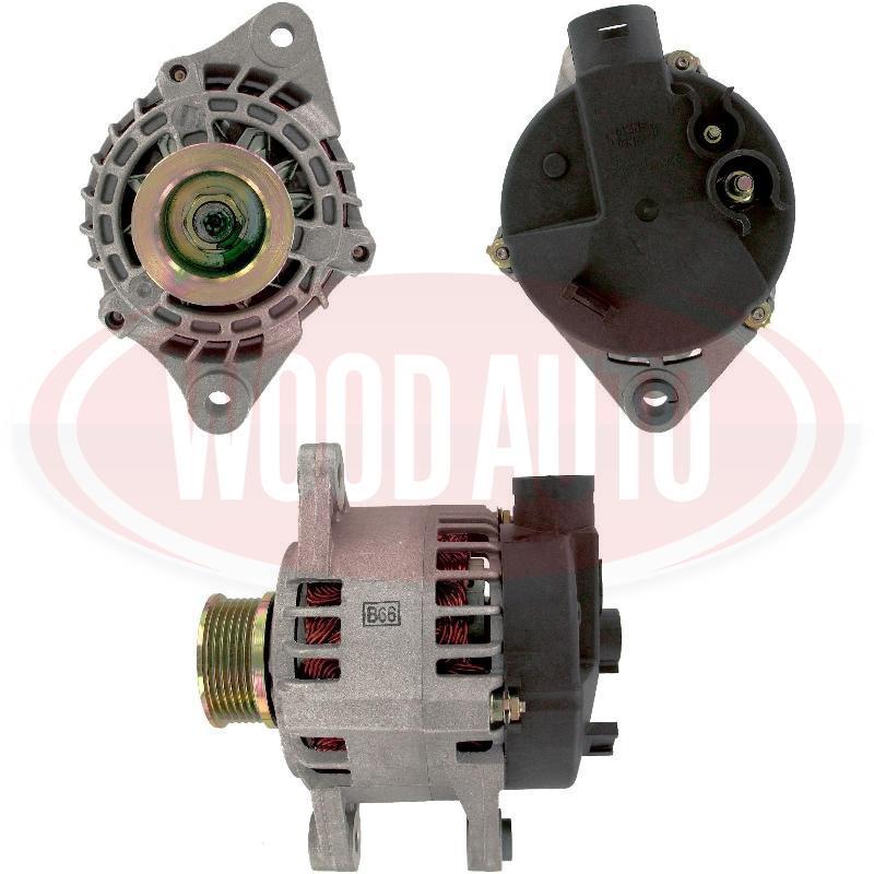 Генератор Фіат брава мареа пунто Fiat BRAVA (182) 1.9 TD, MAREA (185) 1.9 TD, PUNTO (188), 14V/100A, фото 1