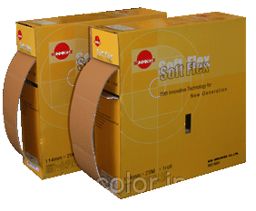 Абразивний папір Sunmight P600 на поролоновій основі GOLD SOFT FLEX