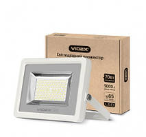 LED прожектор VIDEX 70W 5000K 220V White