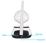 HD IP-камера для бездротового відеоспостереження через Wi-Fi Hiseeu FH2A, фото 4