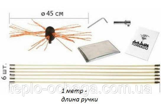 роторная чистка дымохода