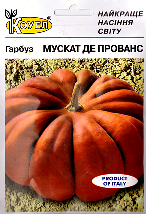 Насіння гарбуза Мускат де Прованс 10г Коуел, фото 1