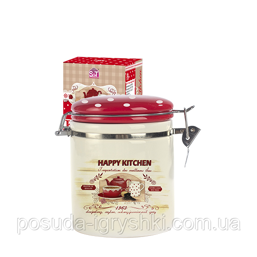 Ємність для сипучих продуктів, 0,5 л. 'Happy Kitchen"