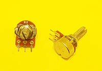 Потенціометр WH148 ручка 20мм, 3pin