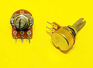 Потенціометр WH148 ручка 20мм, 3pin 5