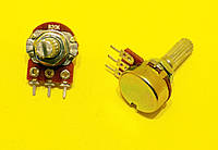 Потенціометр WH148 ручка 20мм, 3pin 20