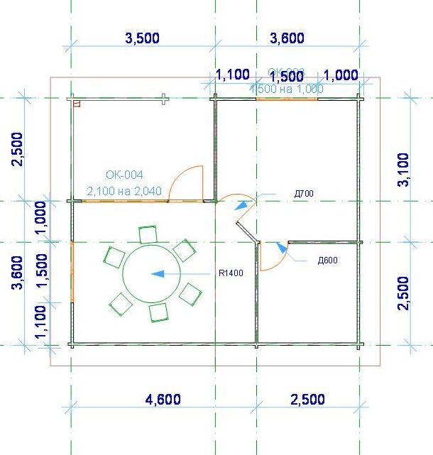 план будинку