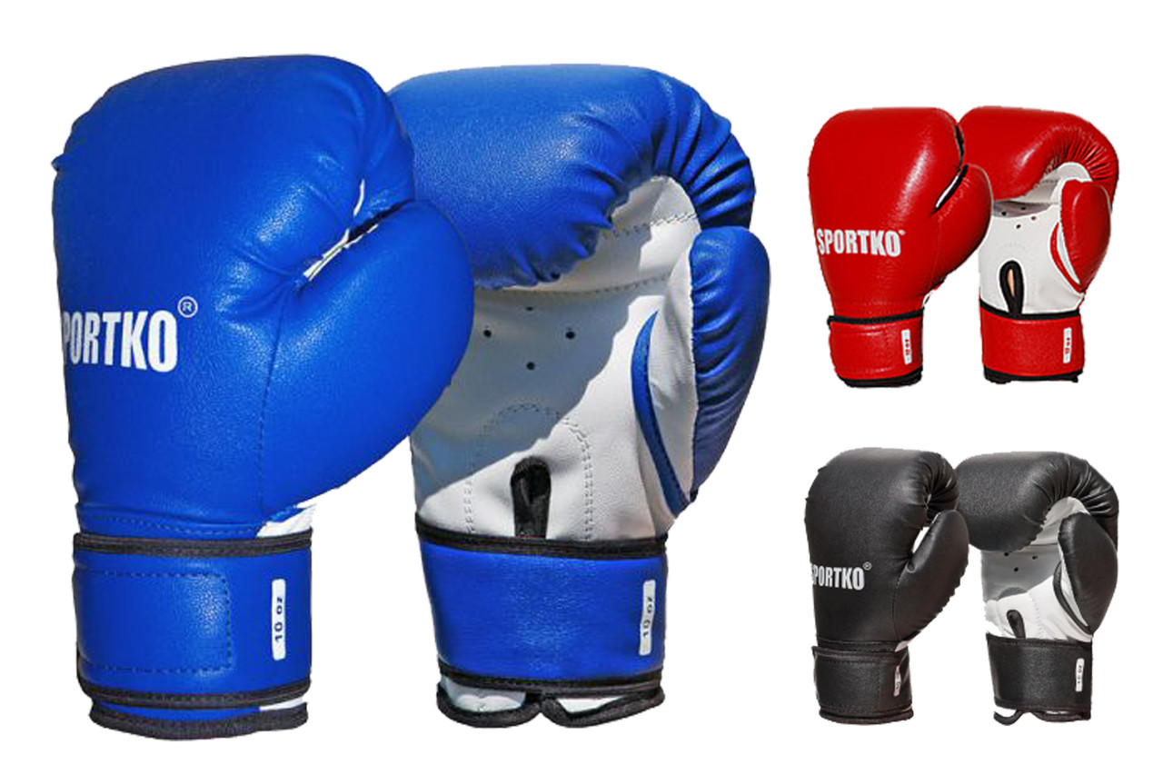 Боксерські рукавички тренувальні шкірвініл 12 унцій.