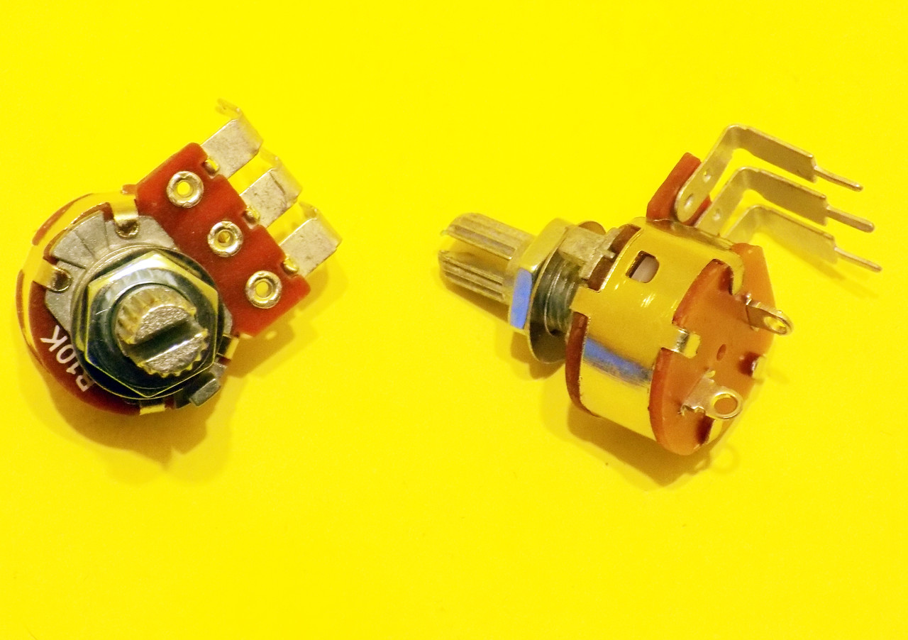 Потенціометр WH148 3pin з вимикачем, фото 1