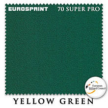 Сукно Eurosprint 70 Super Pro 198cм Yellow Green