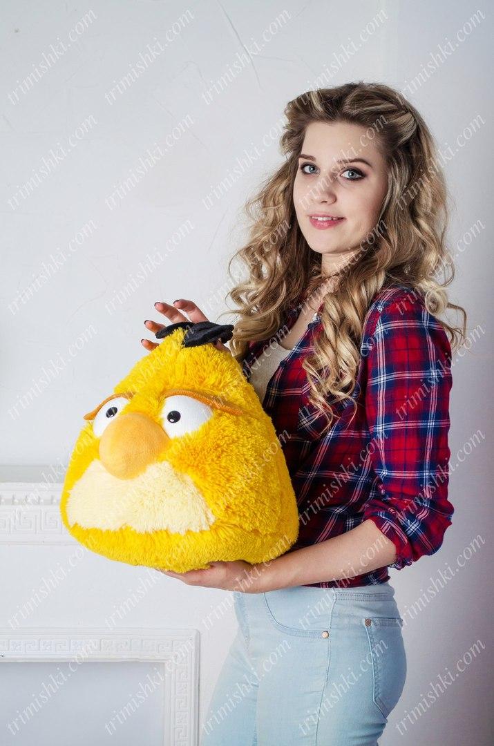 Angry birds Чак Птах жовта 44 см