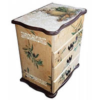 Шкатулка-комод Оливки верхня кришка відкривається