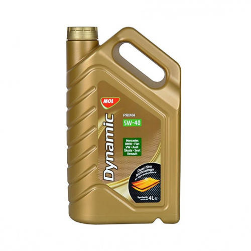 

Синтетическое моторное масло MOL Dynamic Prima 5W-40 – 4л