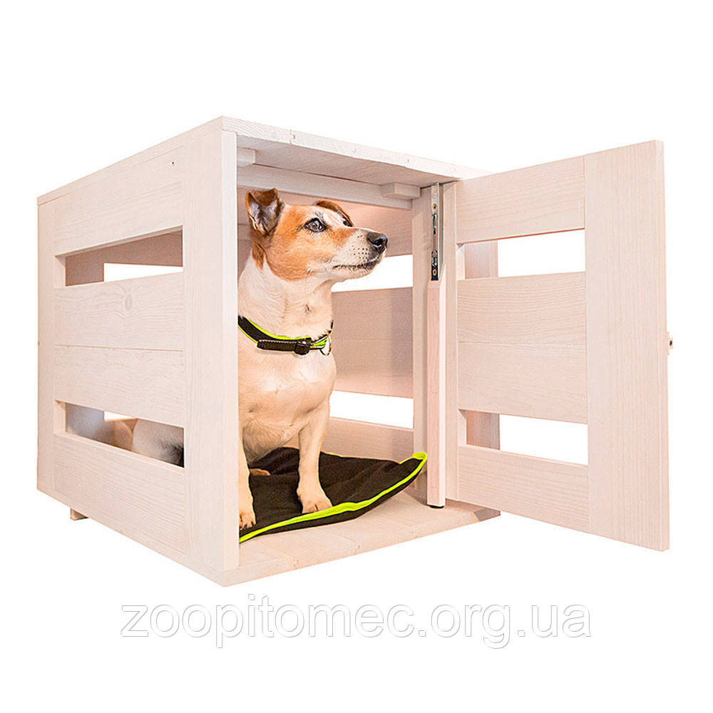 Дерев'яний будиночок будка Ferplast DOG HOME MEDIUM для собак середніх порід, 84*57*63 см