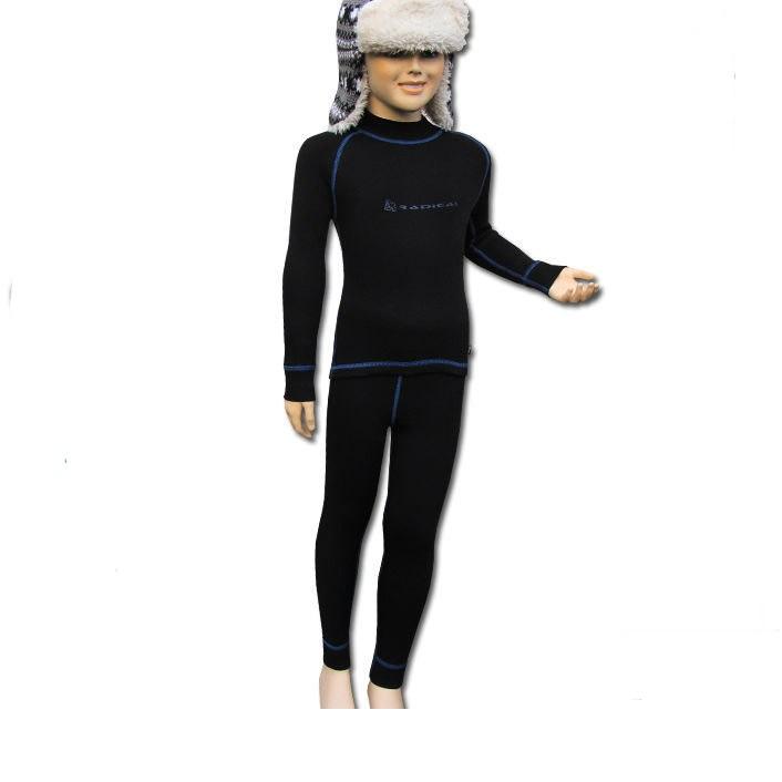 Термобілизна підросткова Radical Billy + балаклава Чорний (Billy-blue) - 140/146, фото 1