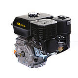 Двигун бензиновий Weima WM170F-L (R) NEW з редуктором (шпонка, вал 20 мм, 1800 об/хв, резервуар 5 л, 7.5 л. з), фото 7