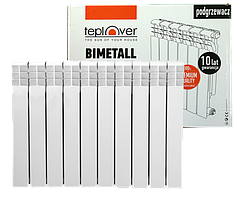 Біметалевий радіатор TEPLOVER 500/80