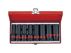 Набір головок KING TONY 4410SP 1/2" ударних, глибоких (8 предметів)