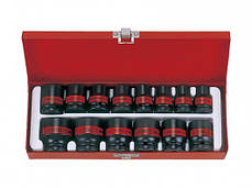 Набір головок KING TONY 4414SP 1/2" ударних, дюймових (14 предметів)