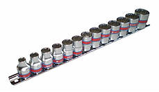 Набір головок KING TONY 3013SR 3/8", 12-гр. (13 предметів)