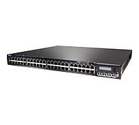 Коммутатор EX 3200, 48-port 10/100/1000BaseT (8-ports PoE) +320W AC PS (EX3200-48T)