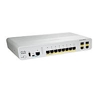 Коммутатор Catalyst 2960C Switch 8 FE PoE, 2 x Dual Uplink, Lan Base (WS-C2960C-8PC-L)