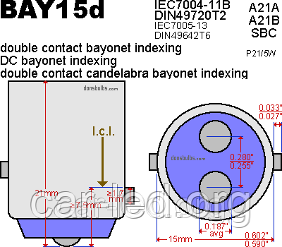 Світлодіодна автолампа 1157(P21/5W)-S25-BAY15D- 20W XM-L U2*2PCS (750Lm) - фото 6 - id-p612440647