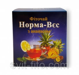 Норма Вєс з ананасом фіточай 20 пак
